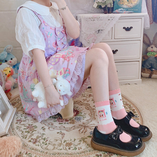 Cute Strawberry Socks JK2416