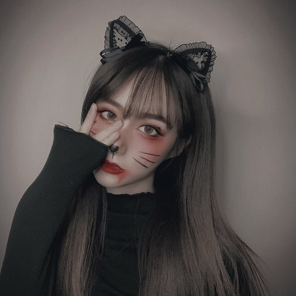 Cute Cat Ears Hair Clips JK2410