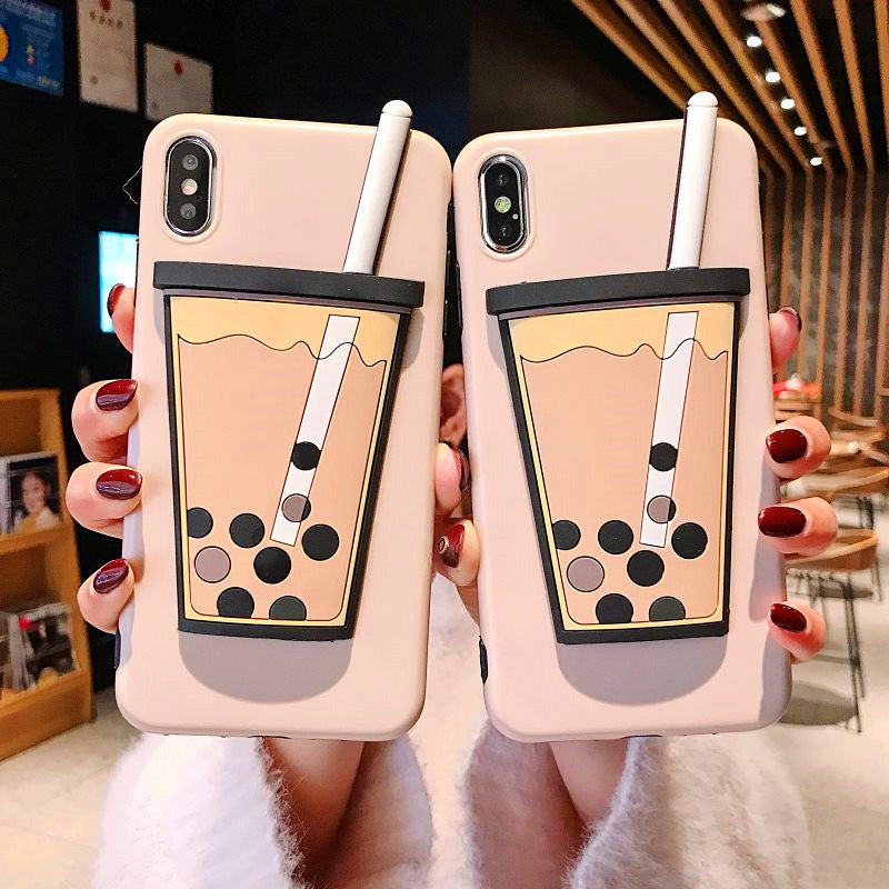 Bubble Tea Phone Case for iphone 6/6s/6plus/7/7plus/8/8P/X/XS/XR/XS Ma – Juvkawaii Bubble Tea Phone Case for iphone 6/6s/6plus/7/7plus/8/8P/X/XS/XR/XS Ma – Juvkawaii