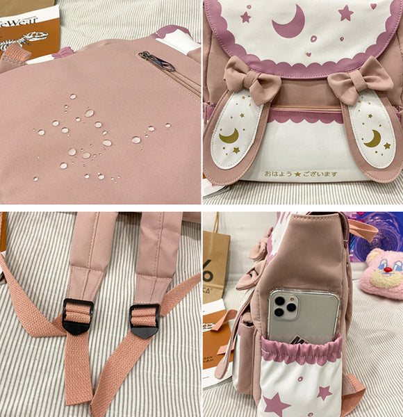 Cute Moon and Stars Backpack JK2825