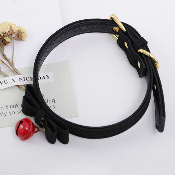 Fashion Bowknot Bell Choker JK1632
