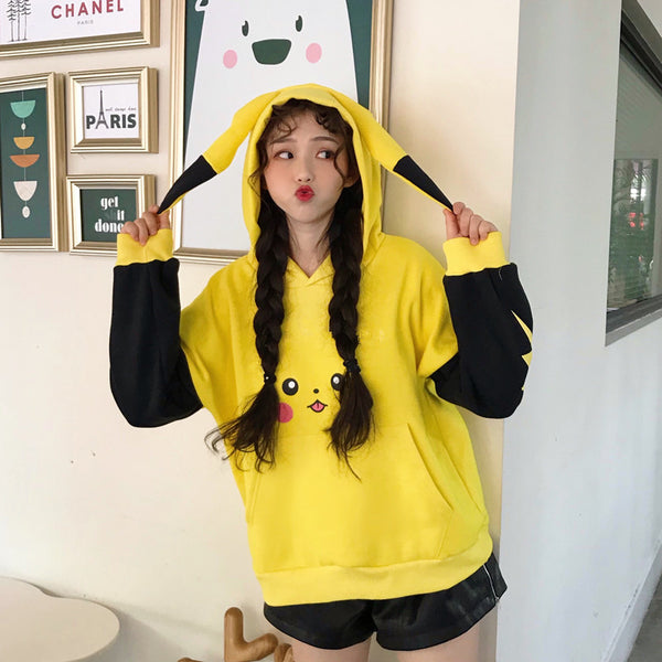 Cute Piakchu Hoodie JK2545