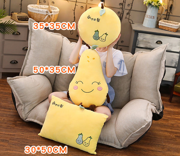 Cute Pear Plush Hold Pillow JK1586