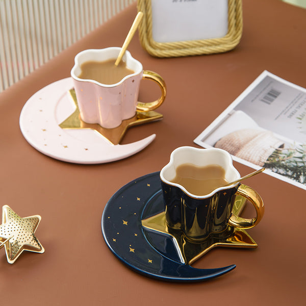 Moon and Star Mug Cup Set JK2949