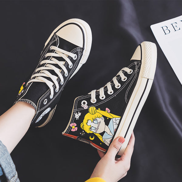 Fashion Sailormoon Canvas Shoes  JK1752