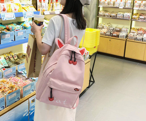 Lovely Cat Backpack JK2307