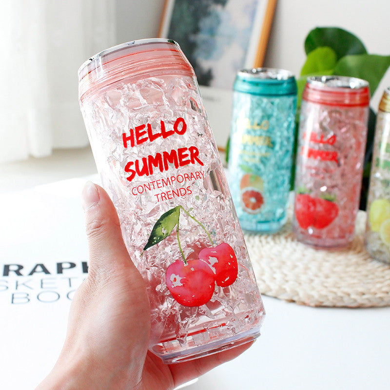 Hello Summer Hydration Bottle Pink Floral, 62.5 oz Water Tumbler Flip Up Sip