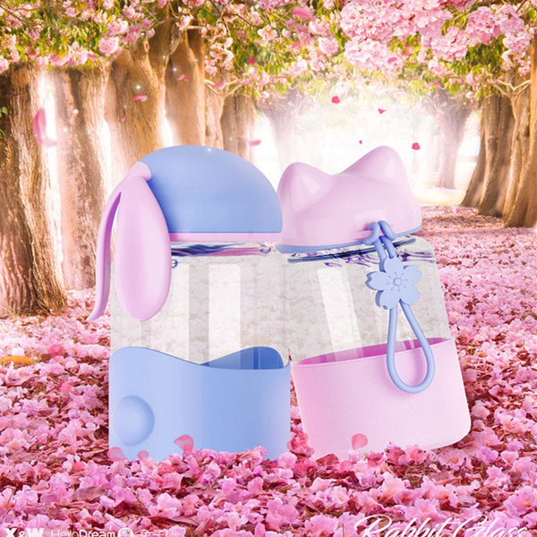 Cute Rabbit Ear Water Bottle JK1070