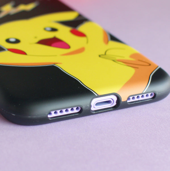 Pikachu Quicksand Phone Case for iphone 6/6s/6plus/7/7plus/8/8P/X/XS/XR/XS Max/11/11 pro/11 pro max JK1848