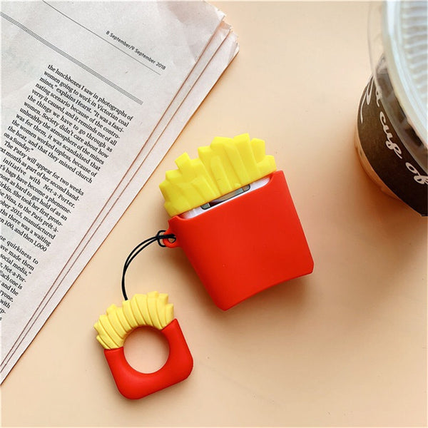 Cute Pop Corn Airpods Protector  JK1287