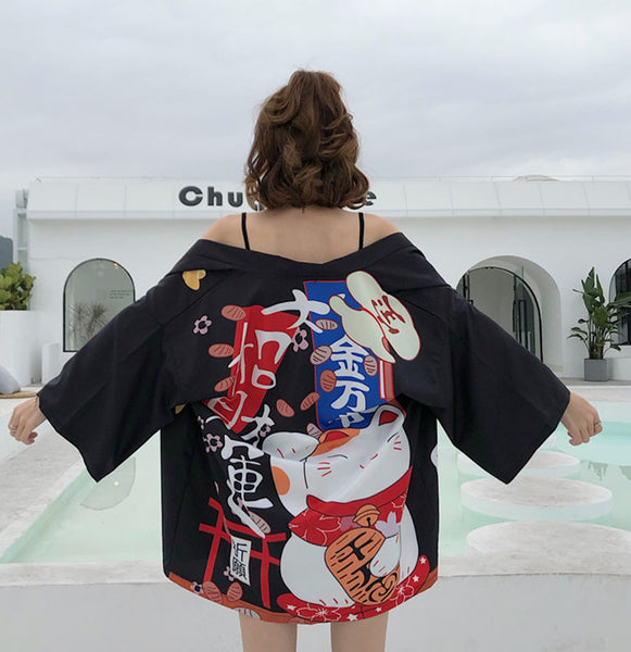 Lucky Cats Summer Coat JK2168