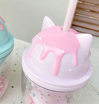 Lovely Sakura Paw Water Bottle JK2537
