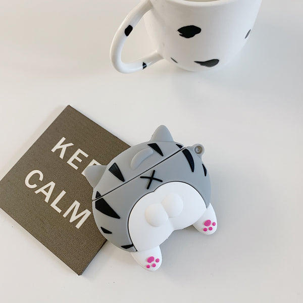 Cute Cats Ass Airpods Protector Case  JK1833