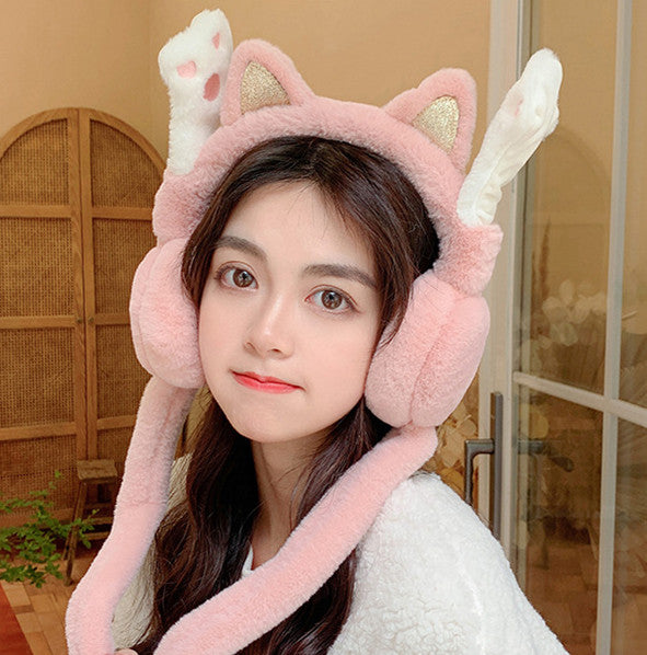 Cute Paw Earmuffs JK3321