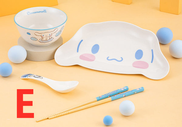 Kawaii Anime Bowl and Dish Set JK3200