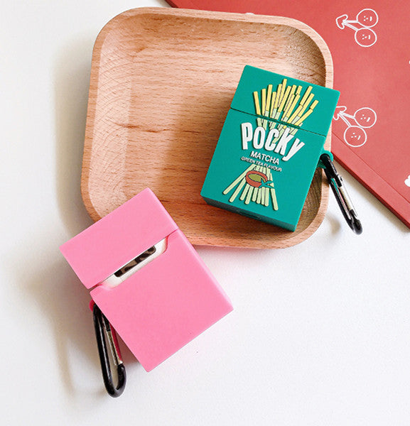 Cute Pocky Airpods Protector Case JK2018