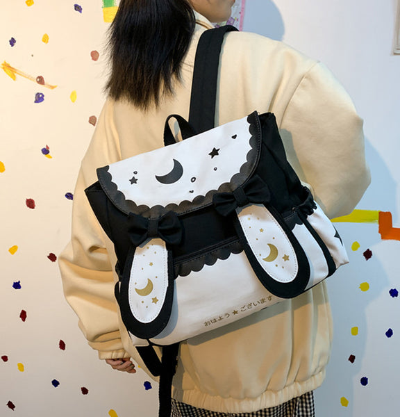 Cute Moon and Stars Backpack JK2825