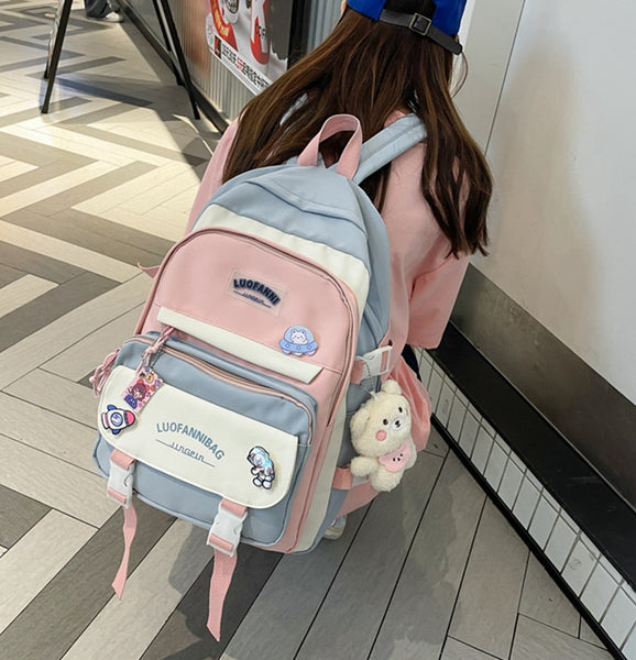 Fashion Cartoon Backpack Set JK3167