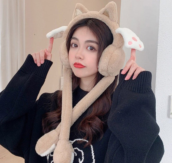 Cute Paw Earmuffs JK3321