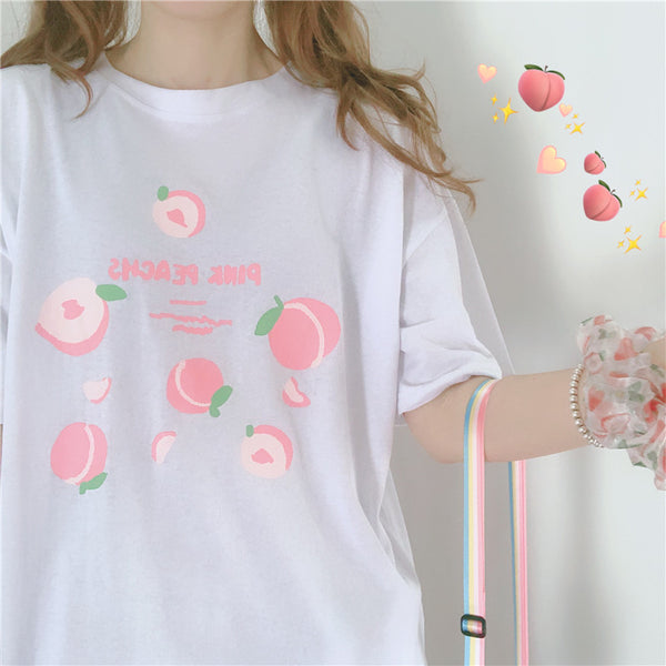 Cute Peach T-shirt JK2242