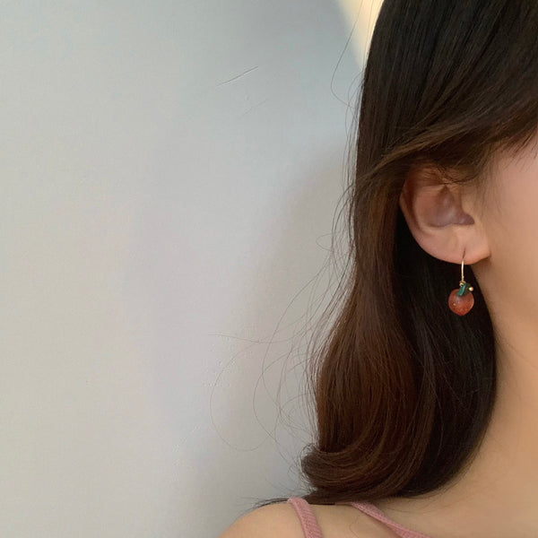 Sweet Peach Earrings/Clips JK2881