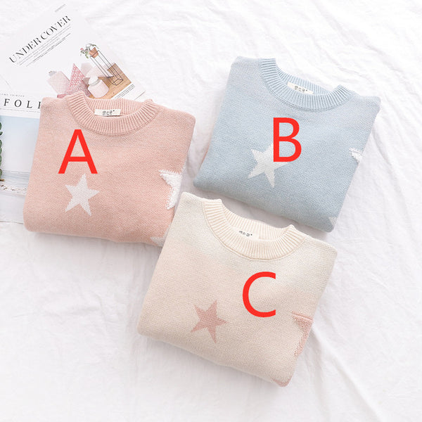 Sweet Moon and Stars Sweater JK1760