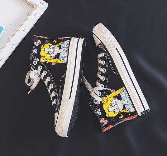 Fashion Sailormoon Canvas Shoes  JK1752