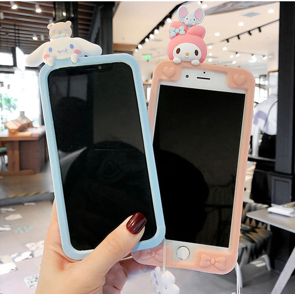 Cute My Melody Phone Case for iphone 6/6s/6plus/7/7plus/8/8P/X/XS/XR/XS Max/11/11pro/11pro max/12/12pro/12pro max JK1526