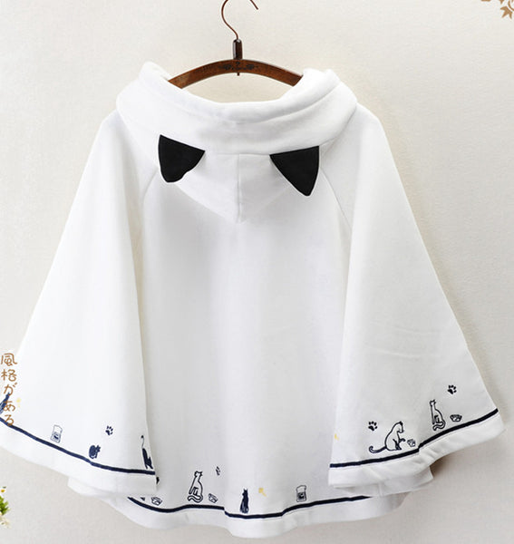 Cute Cats Cloak Coat JK2576