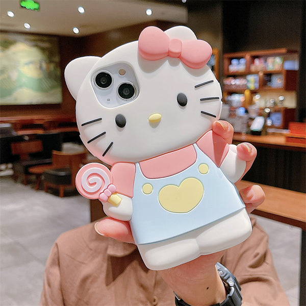 Lovely Kitty Phone Case for iphone X/XS/XR/XS Max/11/11pro/11pro max/12/12pro/12pro max/12mini/13/13pro/13pro max/14/14pro/14plus/14pro max JK3401