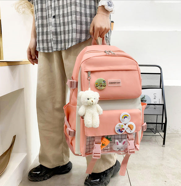 Fashion Cartoon Backpack Set JK2982