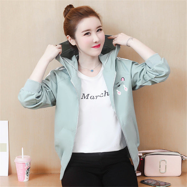 Lovely Cats Pastel Coat JK2090