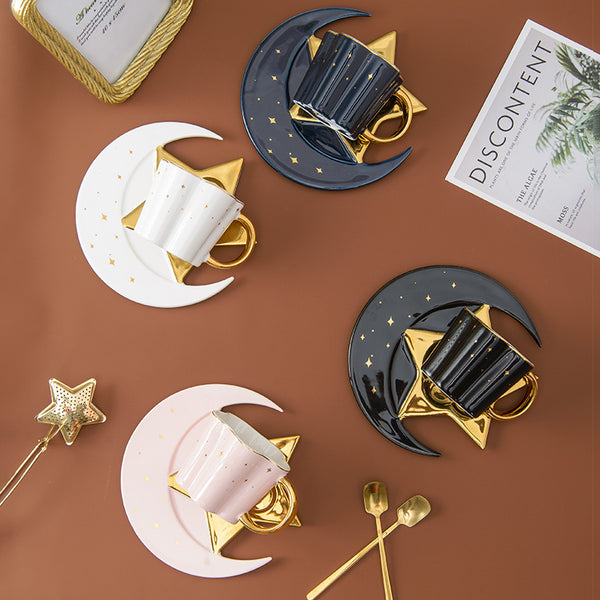Moon and Star Mug Cup Set JK2949