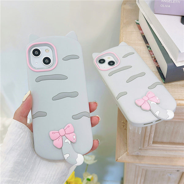 Lovely Cat Phone Case for iphone 11/11pro max/12/12pro/12pro max/13/13pro/13pro max/14/14plus/14pro/14pro max JK3345