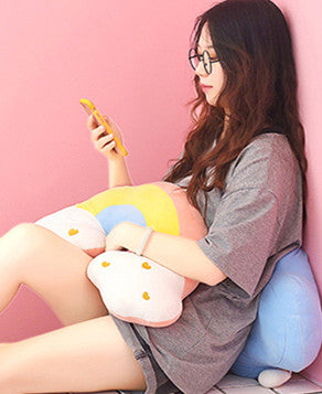 Moon And Star Plush Hold Pillow JK2373