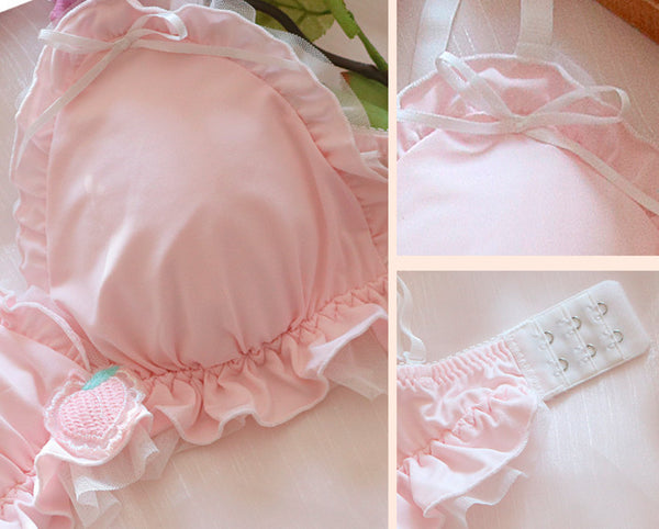 Pretty Strawberry Underwear Suits JK3223