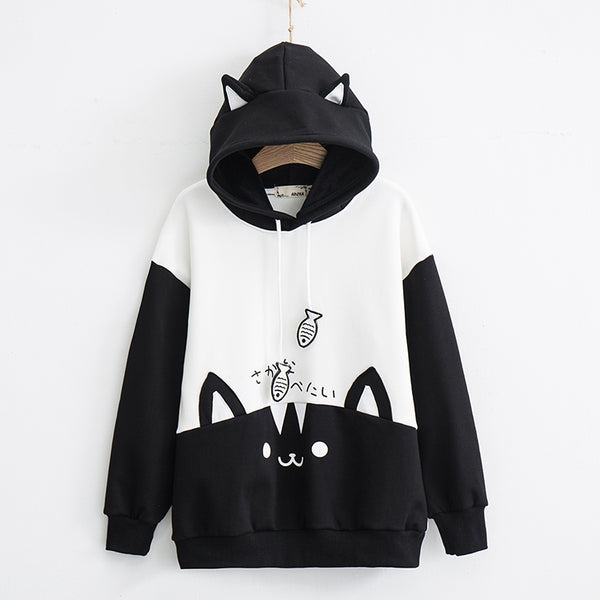 Lovely Cat Girls Hoodie JK3377