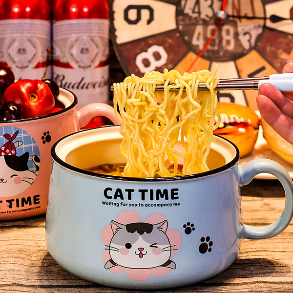 Lovely Cats Printed Bowl JK2544