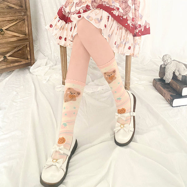 Lovely Bear Socks JK3171
