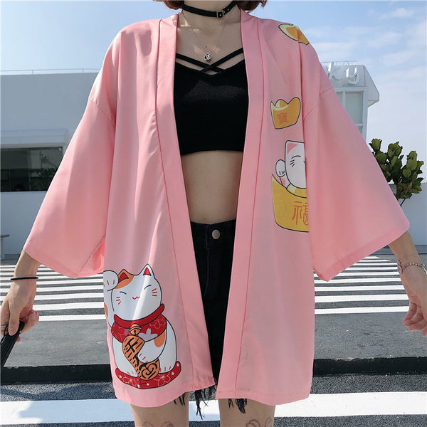 Lucky Cats Summer Coat JK2168
