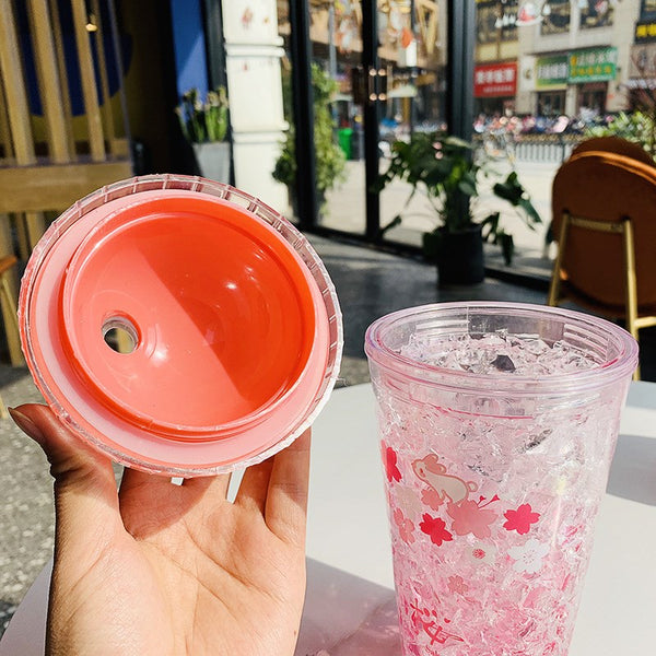 New Style Sakura Water Bottle  JK1252