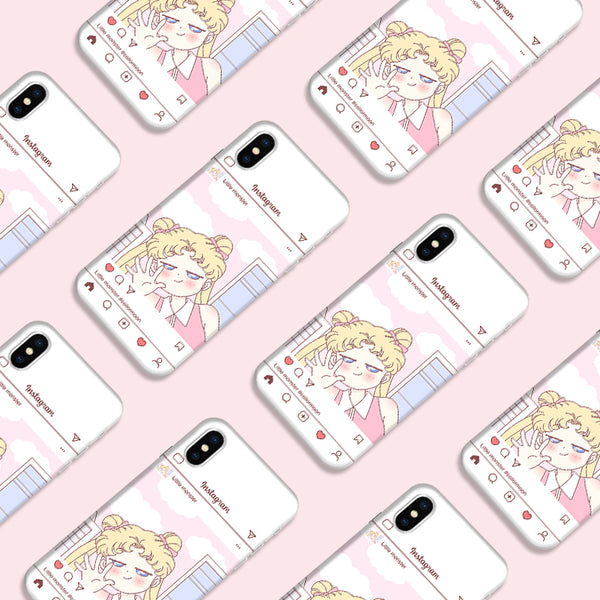 Lovely Usagi Phone Case for iphone 6/6s/6plus/7/7plus/8/8P/X/XS/XR/XS Max JK1337