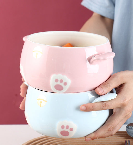 Lovely Cat Printed Bowl JK2858