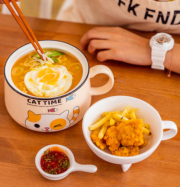 Lovely Cats Printed Bowl JK2544