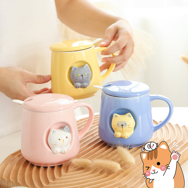 Cute Cat Mug Cup JK2980