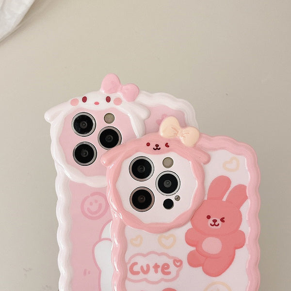 Lovely Rabbit Phone Case for iphone 11/11 pro/11 pro max/12/12pro/12pro max/13/13pro/13pro max JK3269
