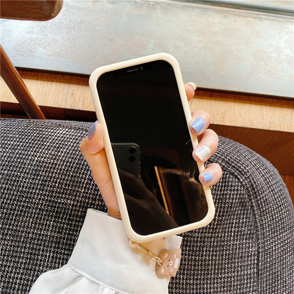 Lucky Bear Phone Case for iphone7/7plus/8/8P/X/XS/XR/XS Max/11/11 pro/11 pro max/12/12pro/12mini/12pro max JK2964