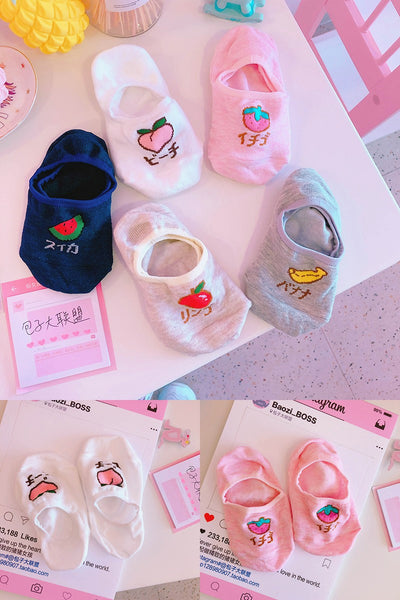 Cute Fruits Socks JK1196
