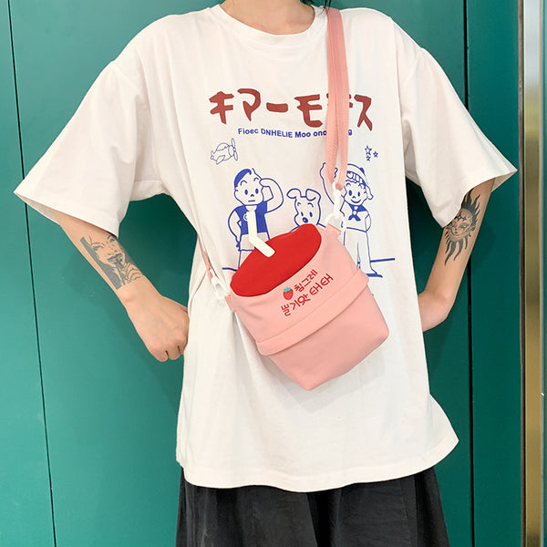 Fruit Milk Shoulder Bag JK2199