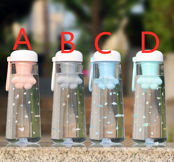 Lovely Cats Paw Water Bottle JK1858